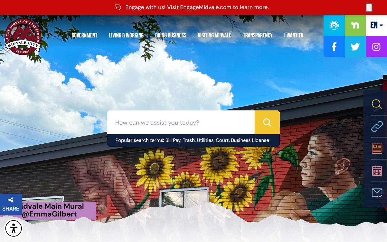 Midvale Police Department official website for Midvale busted mugshots