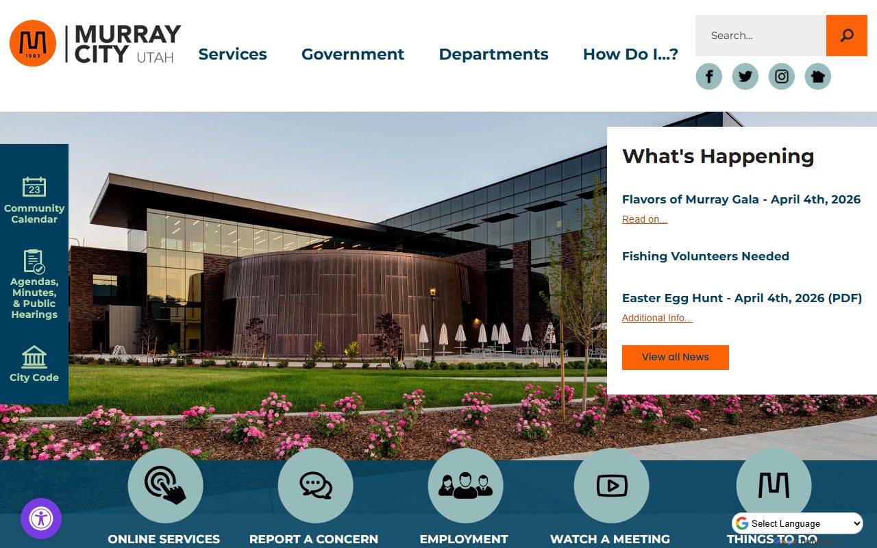 Murray Police Department website for Murray busted mugshots information