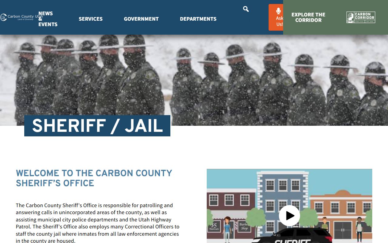 Carbon County busted mugshots sheriff's office website