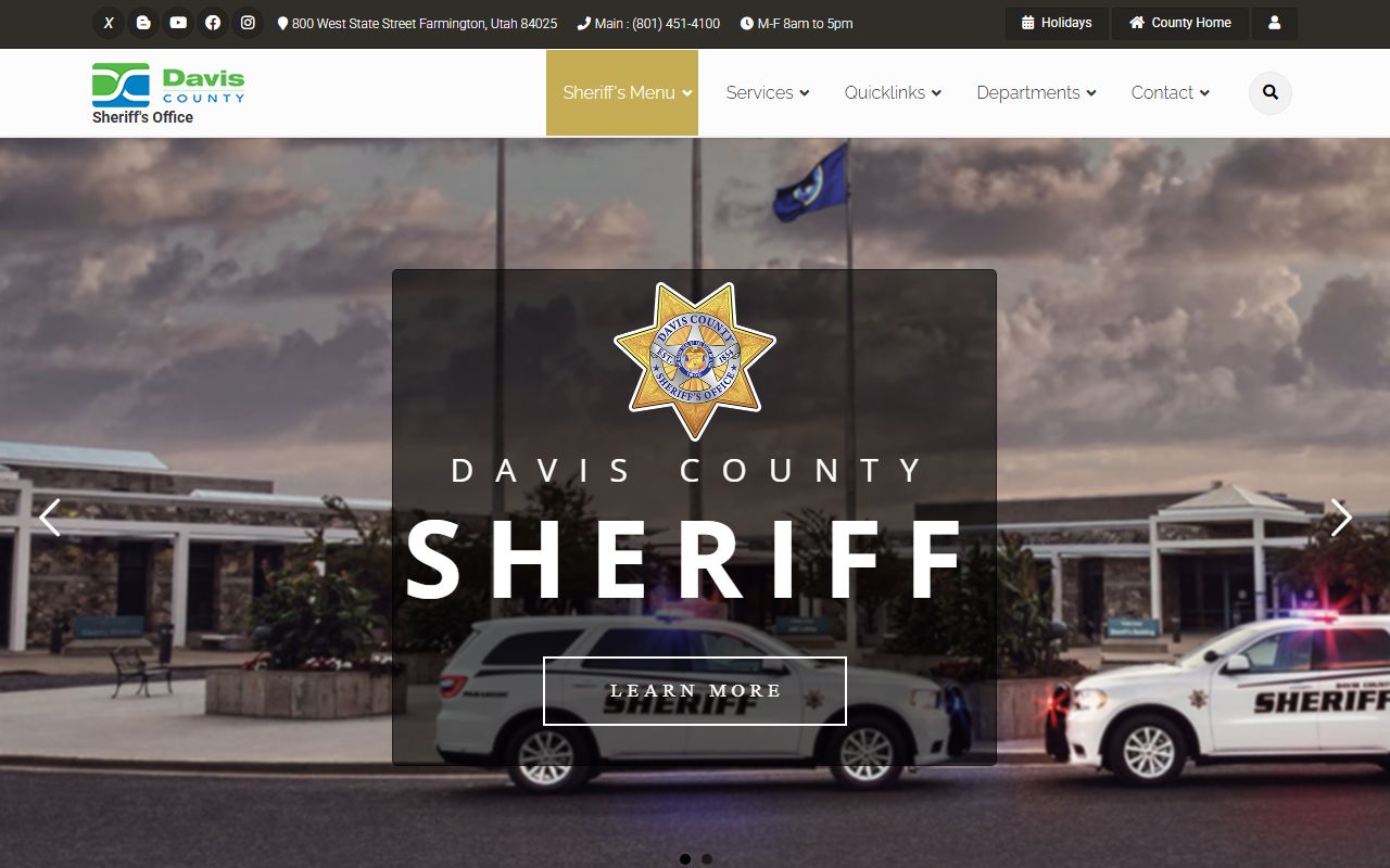 Davis County busted mugshots sheriff's office website